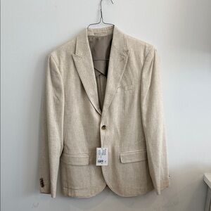 H&M Men's Light Beige Blazer
